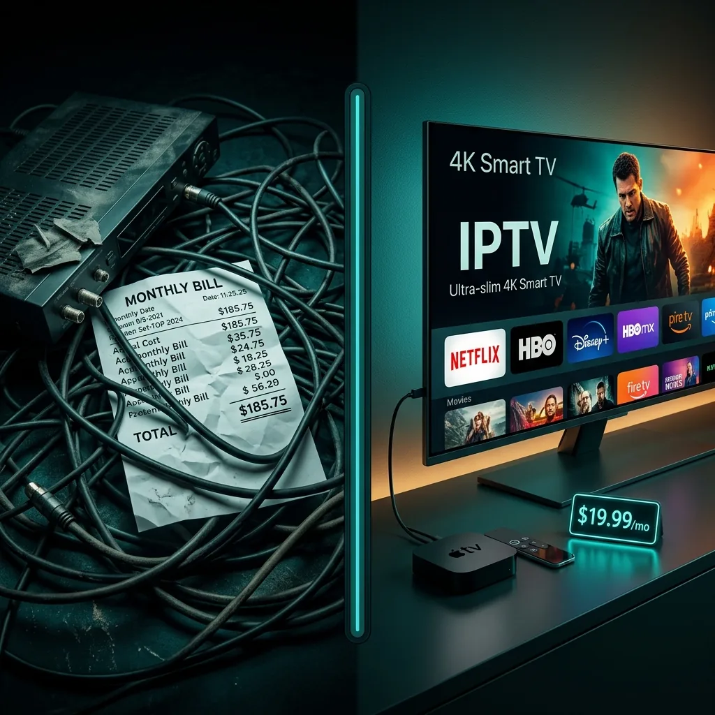 IPTV vs câble traditionnel en France en 2026 : le comparatif complet - blog abonnement IPTV